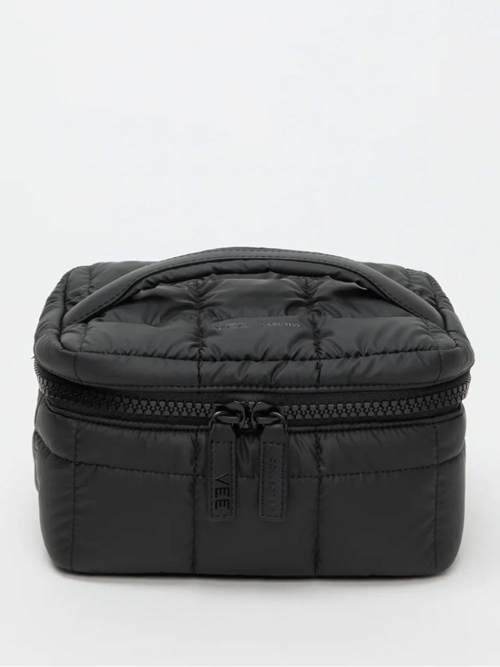 NEW VEE COLLECTIVE PORTER VANITY CASE BAG BLACK